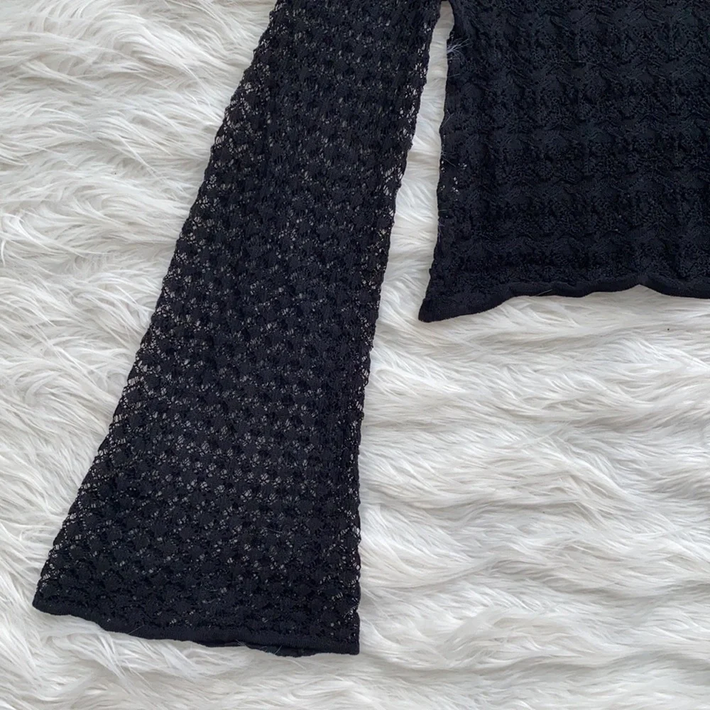Zara | Sheer Knit Long Sleeve